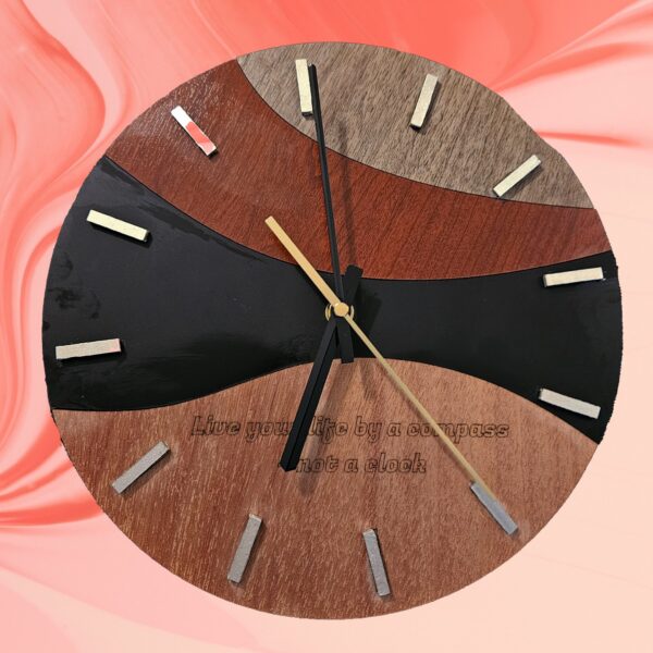 4 Wood Clock